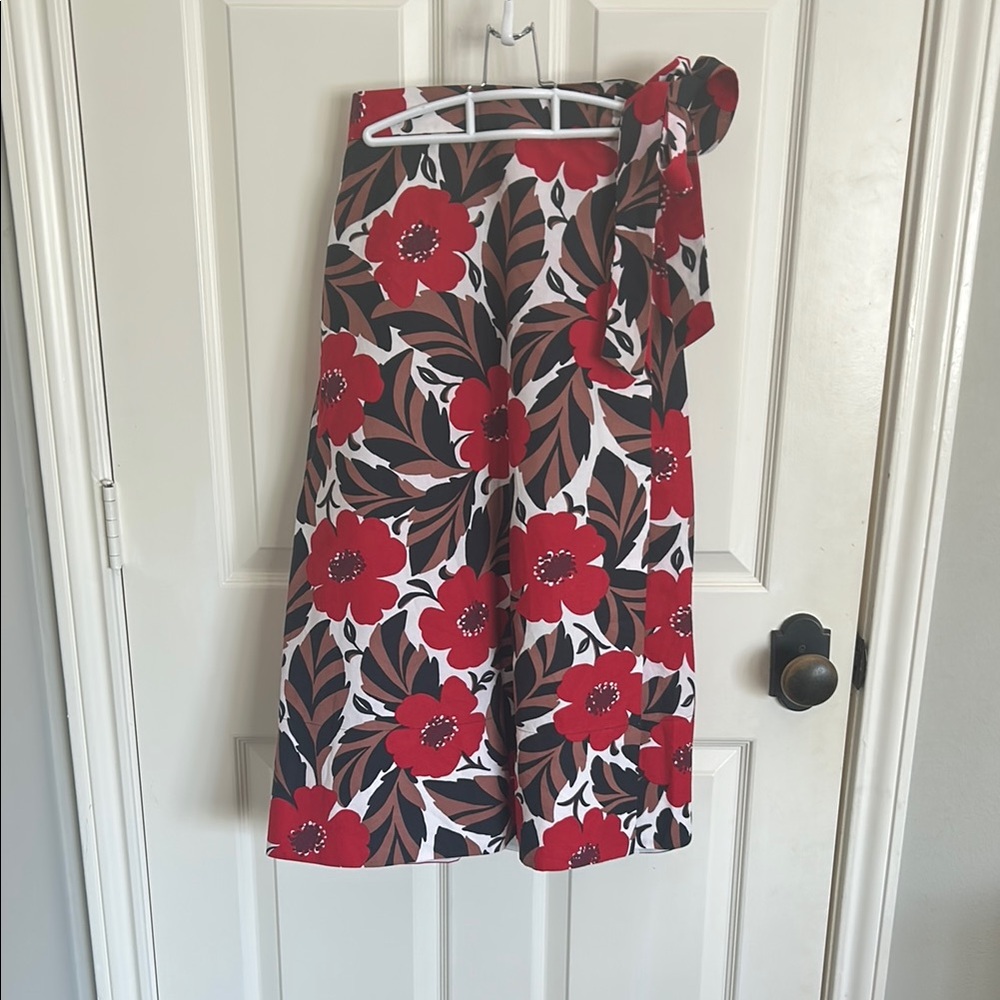 Kate Spade Floral Wrap Skirt